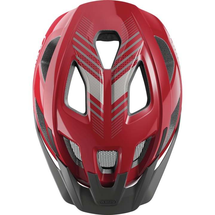 ABUS Aduro 3.0 LED Helm  Blaze Red (SL) mit Rcklicht