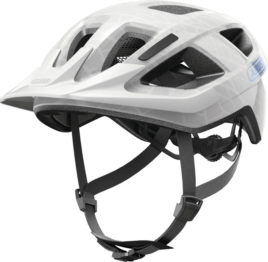 ABUS Aduro 3.0 LED Helm – White Art (Größen S–L) Seitenansicht