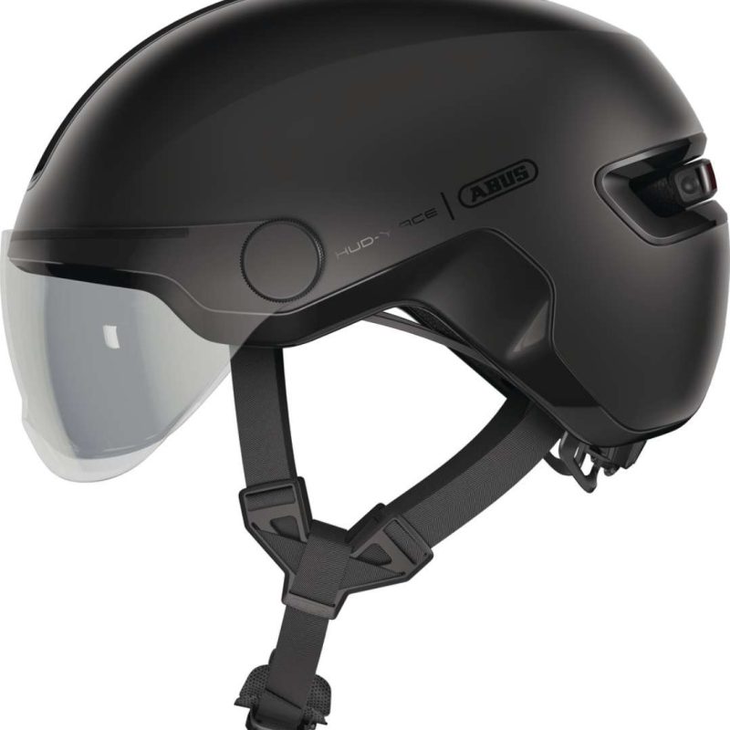 ABUS HUD Y ACE – Velvet Black (Urban Helm) Größe L 1