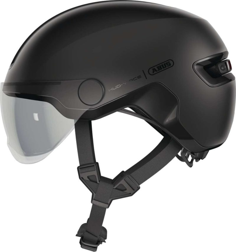 ABUS HUD Y ACE – Velvet Black (Urban Helm) Größe L 1