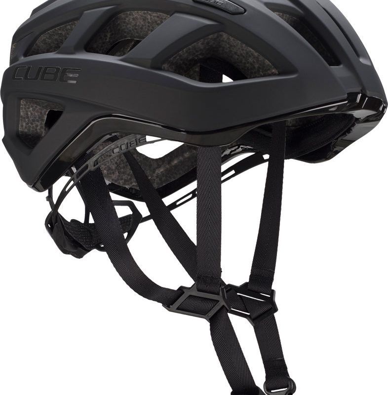 CUBE Helm ROAD RACE black Seitenansicht