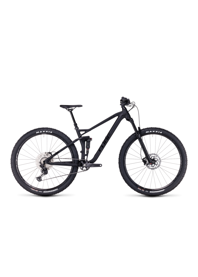 Cube Stereo ONE22 Race black anodized XL