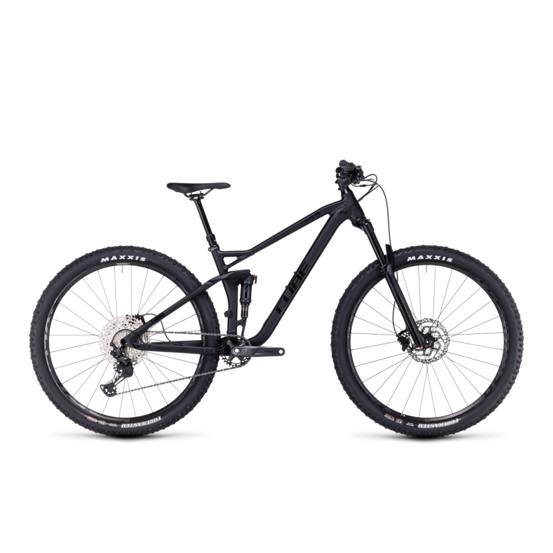 Cube Stereo ONE22 Race black anodized XL