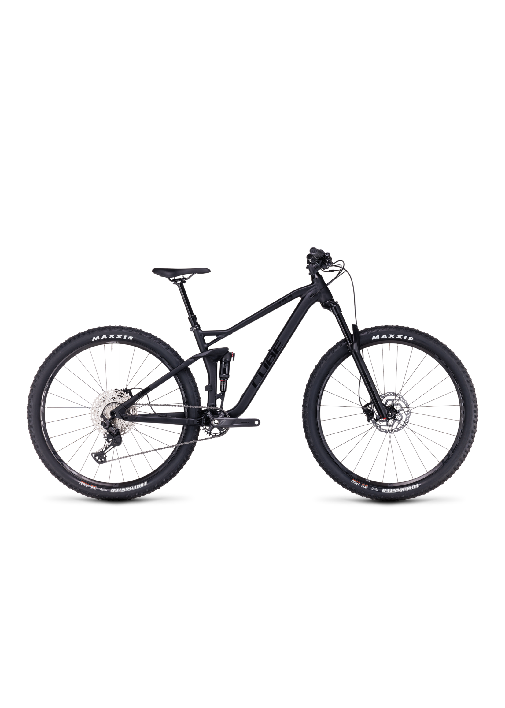 Cube Stereo ONE22 Race black anodized XL
