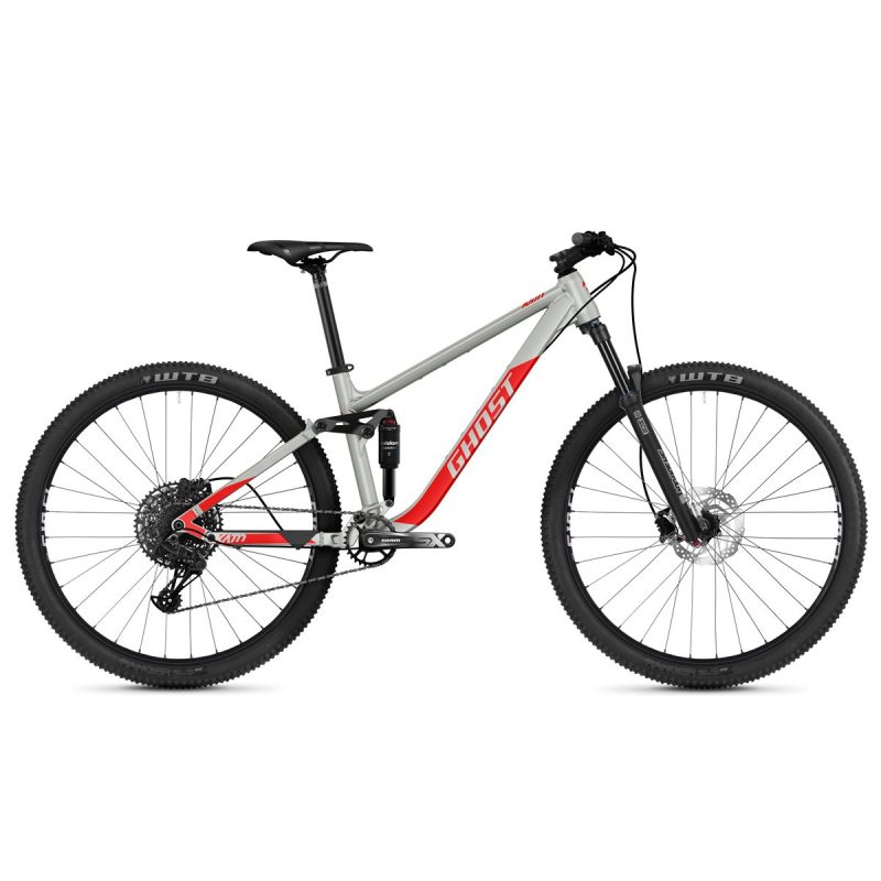 Ghost Kato FS light grey pearl/riot red - matt L