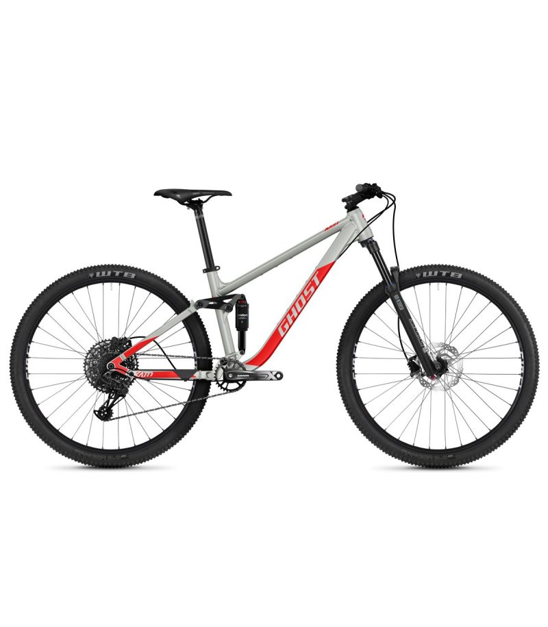 Ghost Kato FS light grey pearl/riot red - matt XL