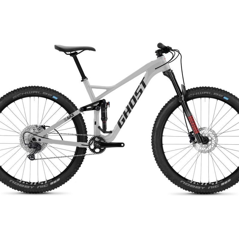 Ghost SLAMR Base AL silver/black/red XL