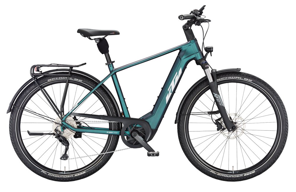 KTM MACINA GRAN 720  H 56cm green purple flip matt