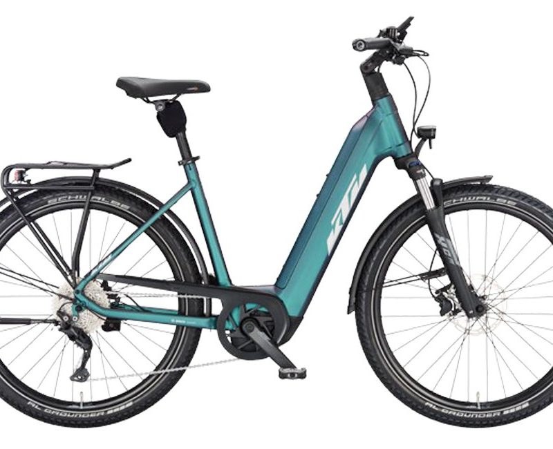 KTM MACINA GRAN 720   US 56 cm green purple fleep