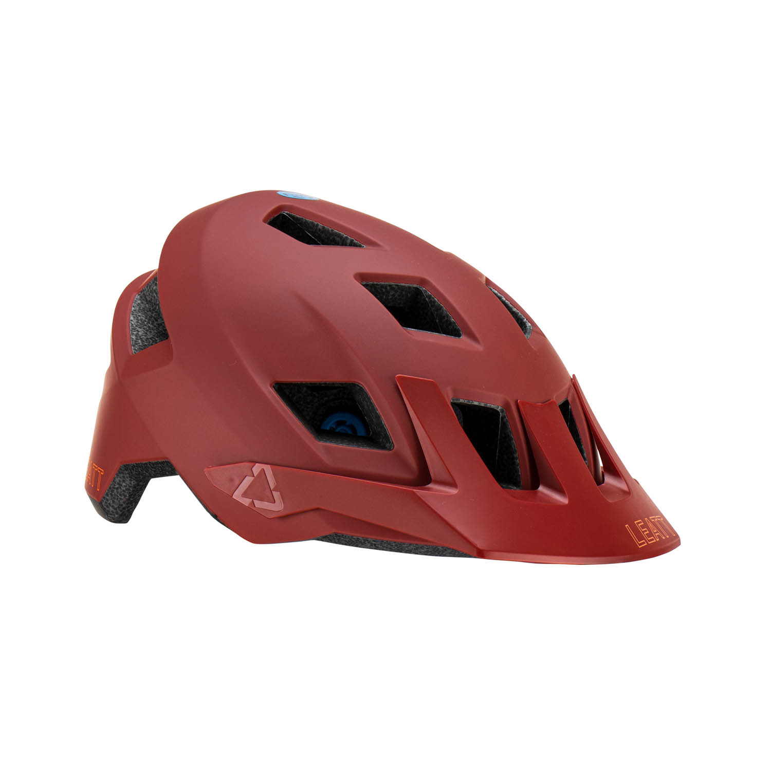 Leatt Helmet MTB All Mountain 1.0, Lava Seitenansicht