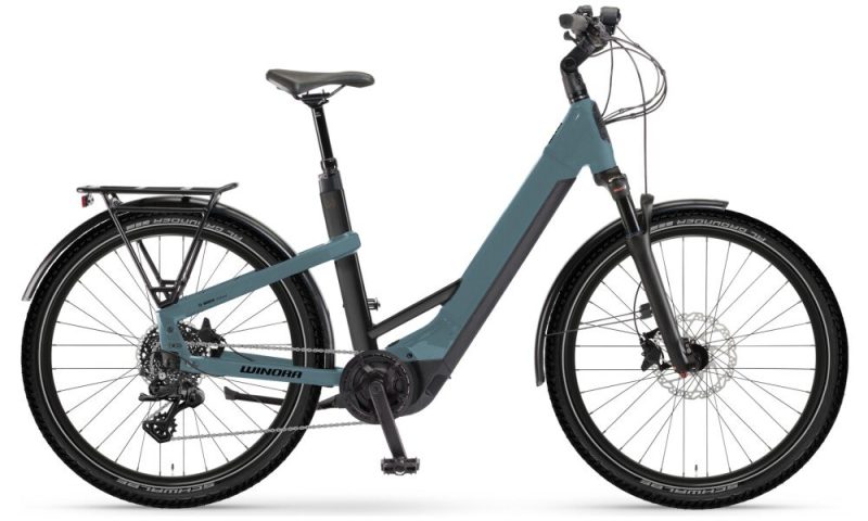 Winora YAKUN X10 LOW STEP i750Wh 10-G Cues