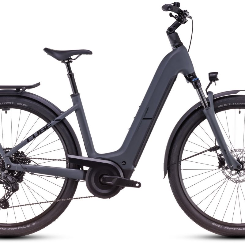 Cube Kathmandu Hybrid ONE 600 shadowgrey´n´black Tiefeinsteiger