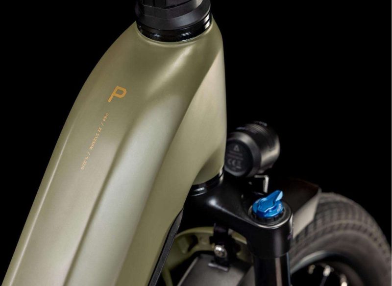 Cube Kathmandu Hybrid Pro 800 dustyolive´n´gold Tiefeinsteiger – Bild 6