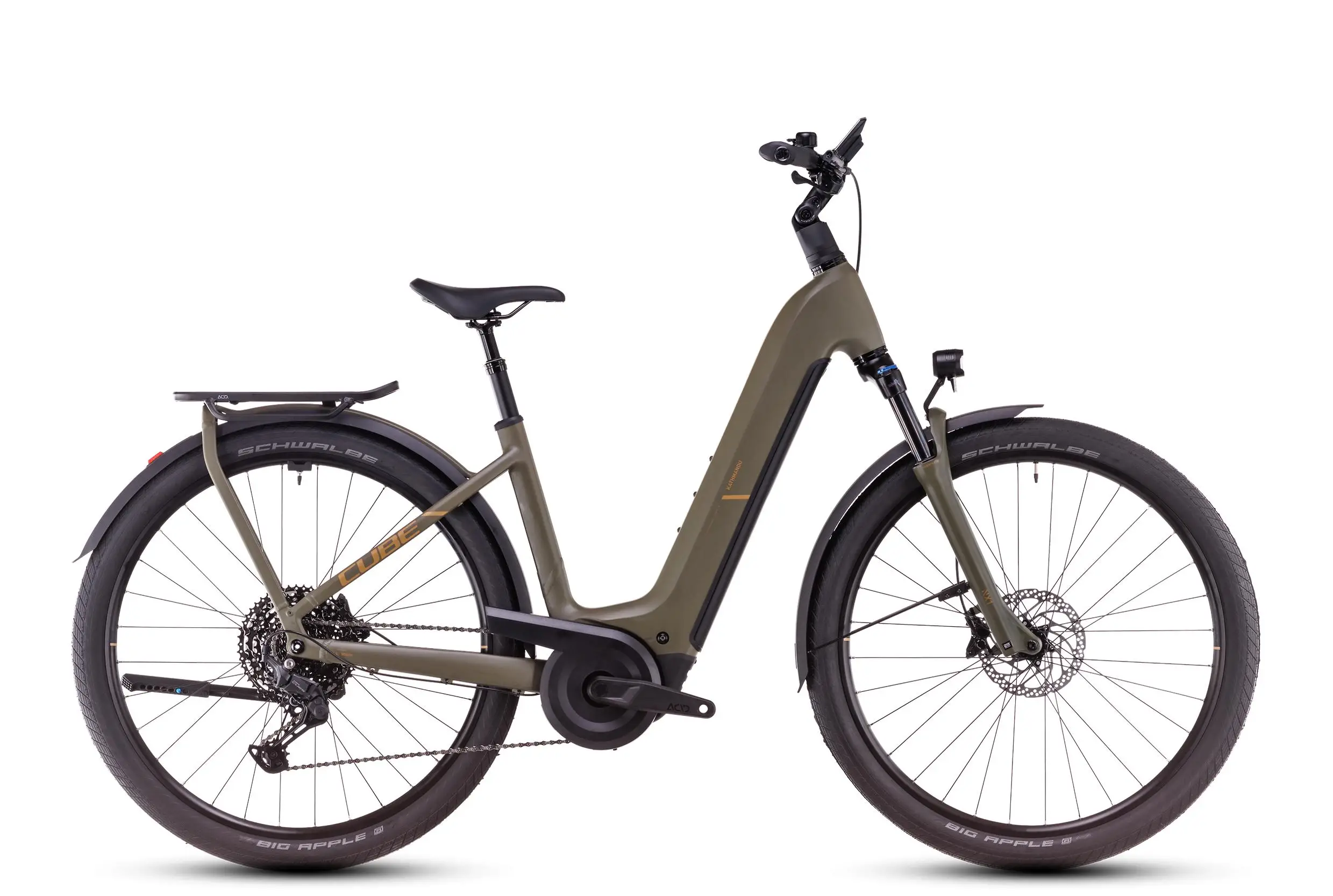 Cube Kathmandu Hybrid Pro 800 dustyolive´n´gold Tiefeinsteiger
