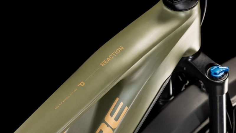 Cube Reaction Hybrid Pro 800 Allroad dustyoliven gold – Bild 2