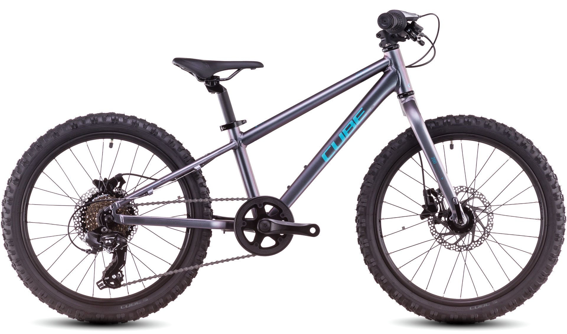 Cube Acid 200 Disc Galactic'n'cyan | Kindermountainbike 20 Zoll online  kaufen