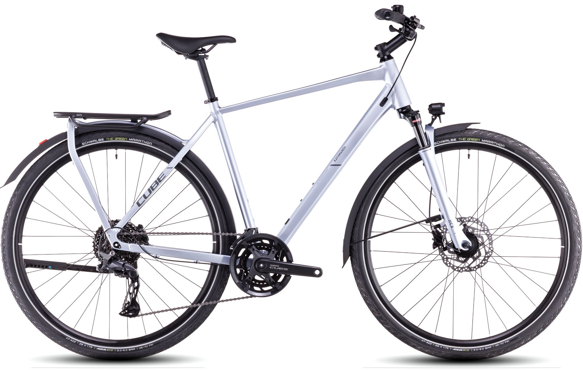 Cube Kathmandu Pro silverblue´n´grey