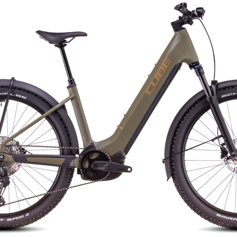 Cube Reaction Hybrid Pro 600 Allroad dustyolive´n´gold Tiefeinsteiger