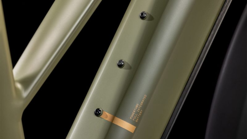 Cube Reaction Hybrid Pro 800 Allroad dustyolive´n´gold Trapez – Bild 5