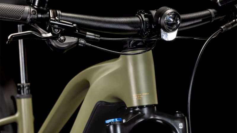Cube Reaction Hybrid Pro 800 Allroad dustyolive´n´gold Trapez – Bild 2