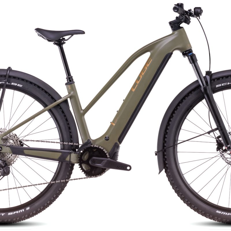Cube Reaction Hybrid Pro 800 Allroad dustyolive´n´gold Trapez