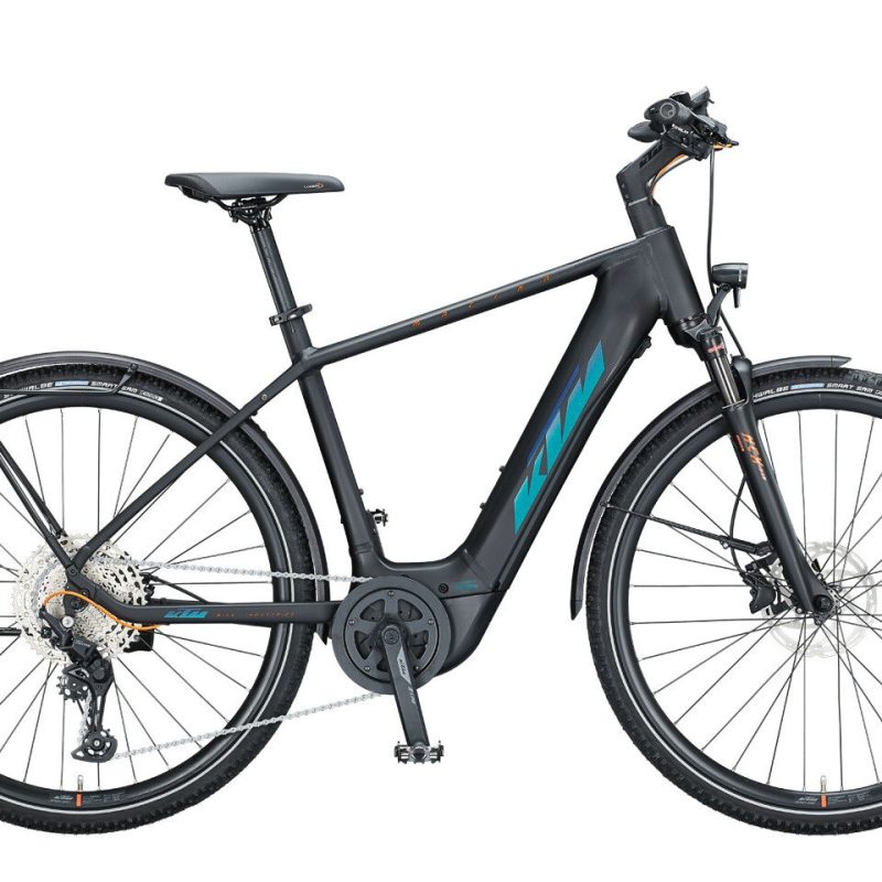 KTM MACINA CROSS LFC black matt green - purpleflip Herren