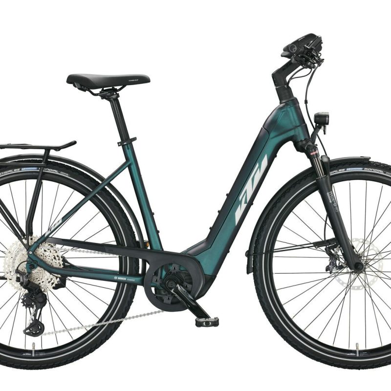 KTM MACINA SPORT 710 Tiefeinsteiger greenpurple-flip matt (silver+blue)