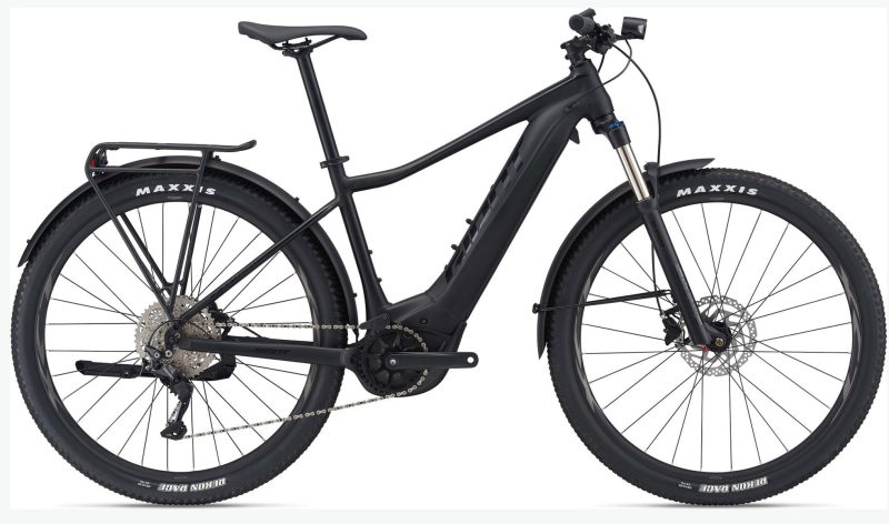 Giant Fathom E+ EX black matt Seitenansicht