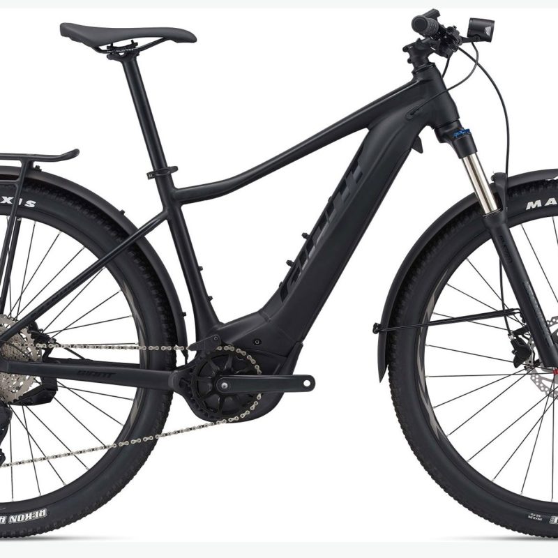 Giant Fathom E+ EX black matt Seitenansicht