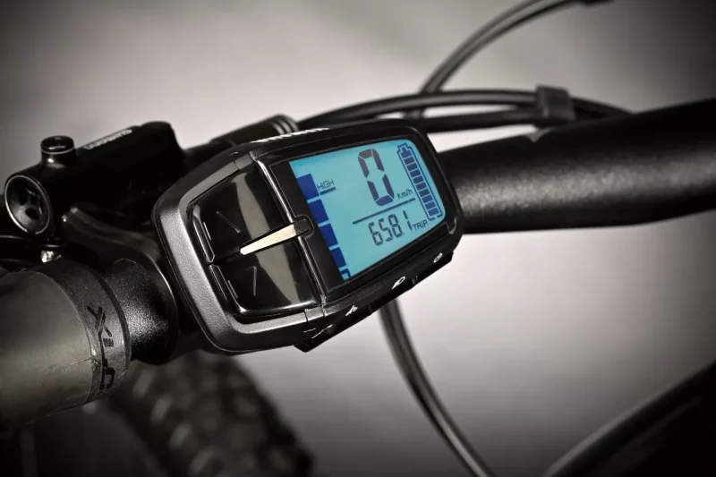 HAIBIKE ALLTRACK 5 mit der Farbe greyslate aus dem Modelljahr 2025 Ansicht des Displays