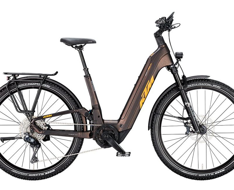 KTM Macina Aera FS Prime LFC – Carbon Trekking Fully Seitenansicht