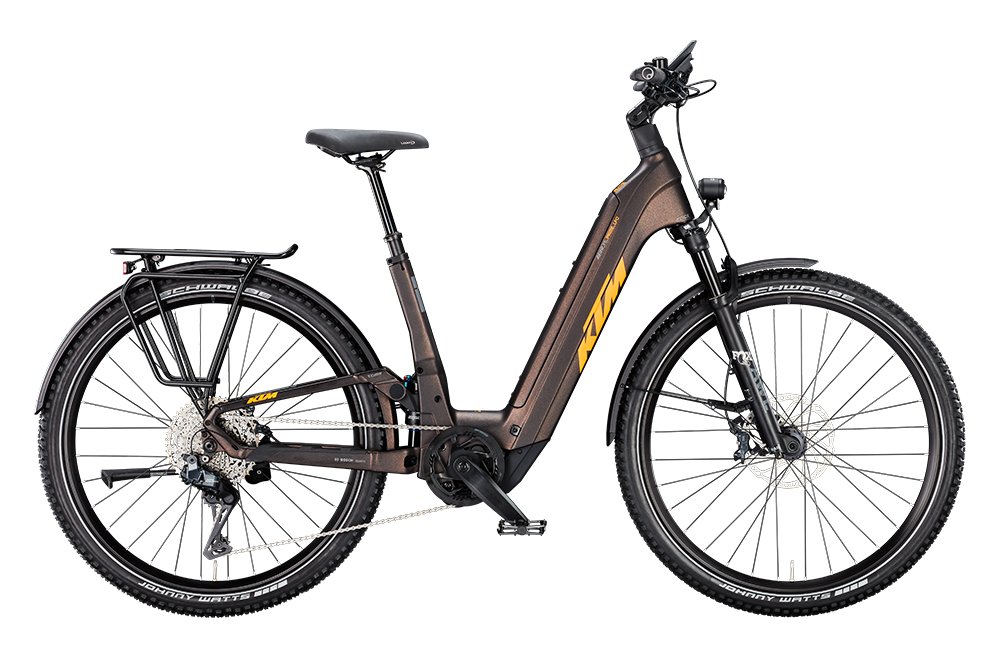 KTM Macina Aera FS Prime LFC – Carbon Trekking Fully Seitenansicht