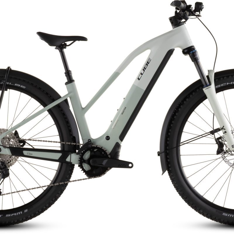 Cube Reaction Hybrid Pro 800 FE desertstone´n´driedherbs Trapez Seitenansicht