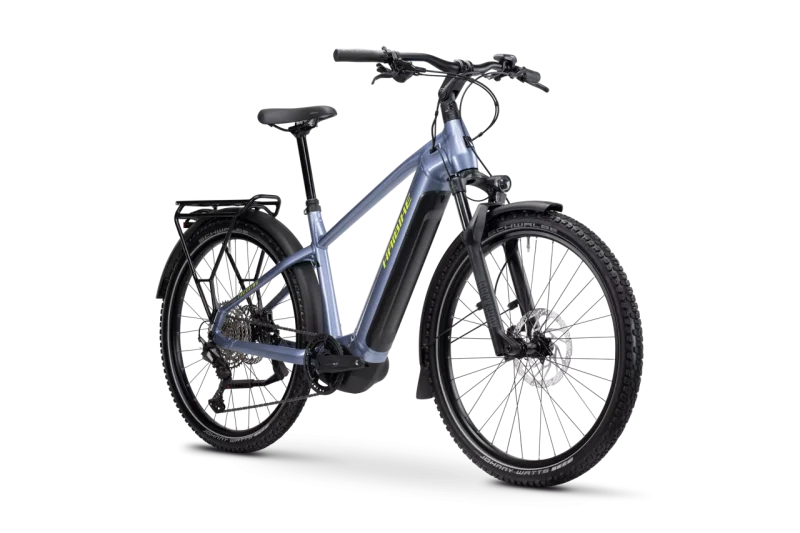 Haibike TREKKING High High blue slate yellow glänzend Front