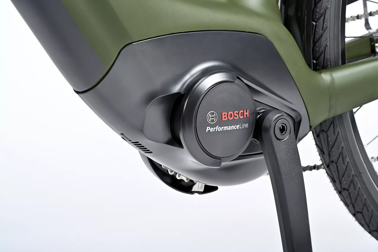 Winora Tria 10 Low Mossgreen matt 2025 Motor