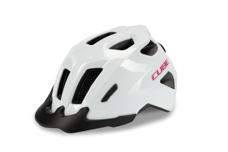 CUBE Helm FINK flashwhite´n´pink 01