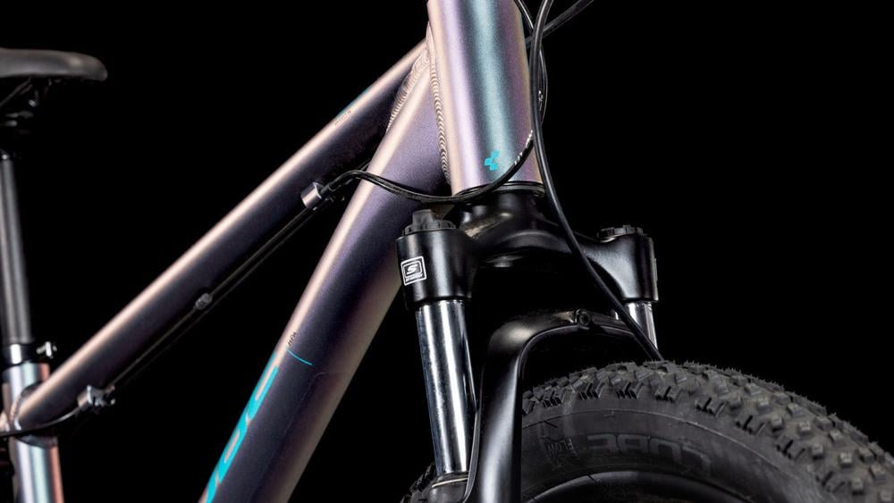 Cube Acid 240 Disc galactic´n´cyan Front