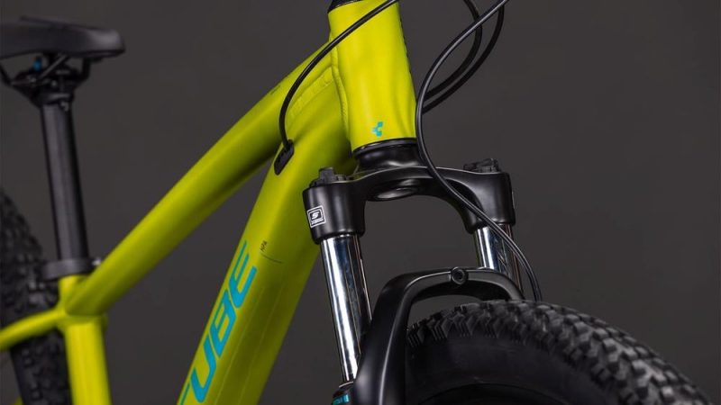 Cube Acid 260 Disc lizard´n´blue Trapez Front