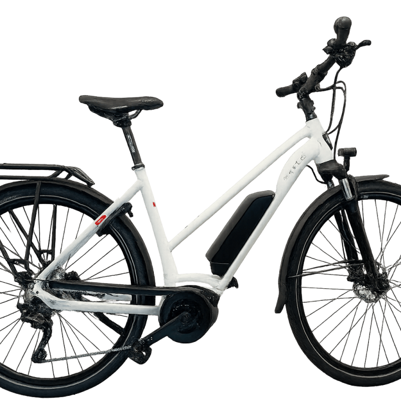 Ortler Damen E-Bike weiß mit Bosch Motor