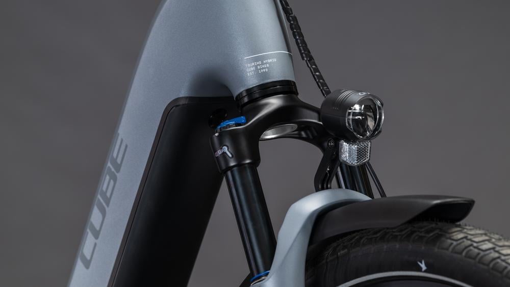 Cube Touring Hybrid Pro 800 pearlgrey n grey Front