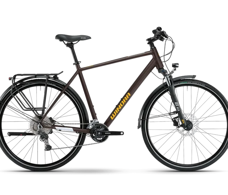 WINORA MY24 DOMINGO X20 GENT dark chocolate matt 28Zoll 90 WDGR1