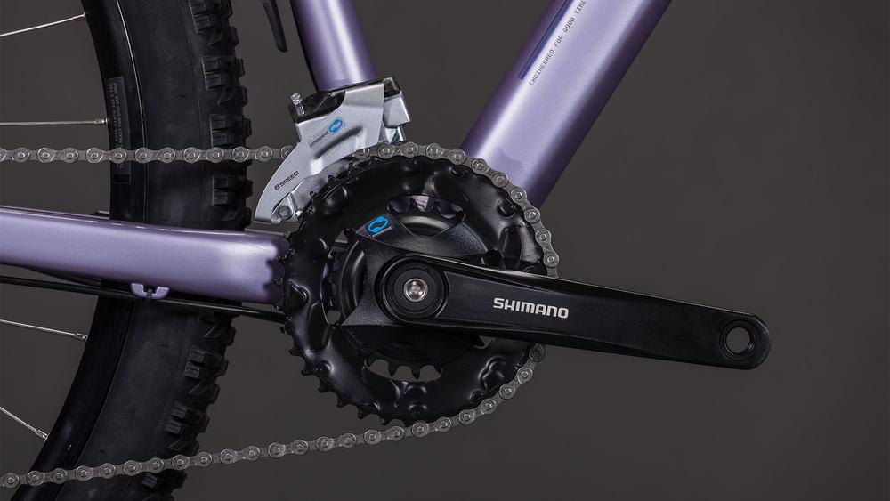 Cube Aim ONE FE lightpurple n chrome Kurbel