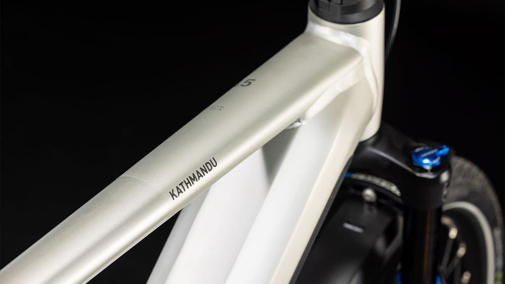 Cube Kathmandu Hybrid 45 750 grey´n´reflex Schrift