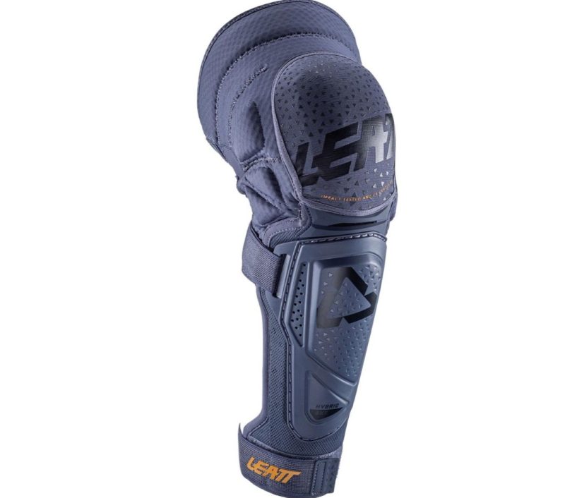 Leatt Knee & Shin Guard 3DF Hybrid EXT, Flint,