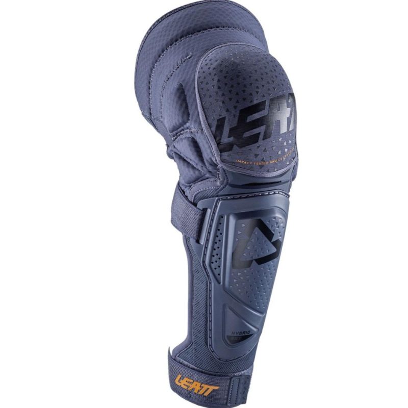 Leatt Knee & Shin Guard 3DF Hybrid EXT, Flint,