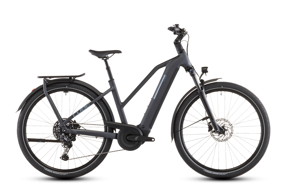 Cube Kathmandu Hybrid ONE 800 Trapez metallicgrey´n´grey