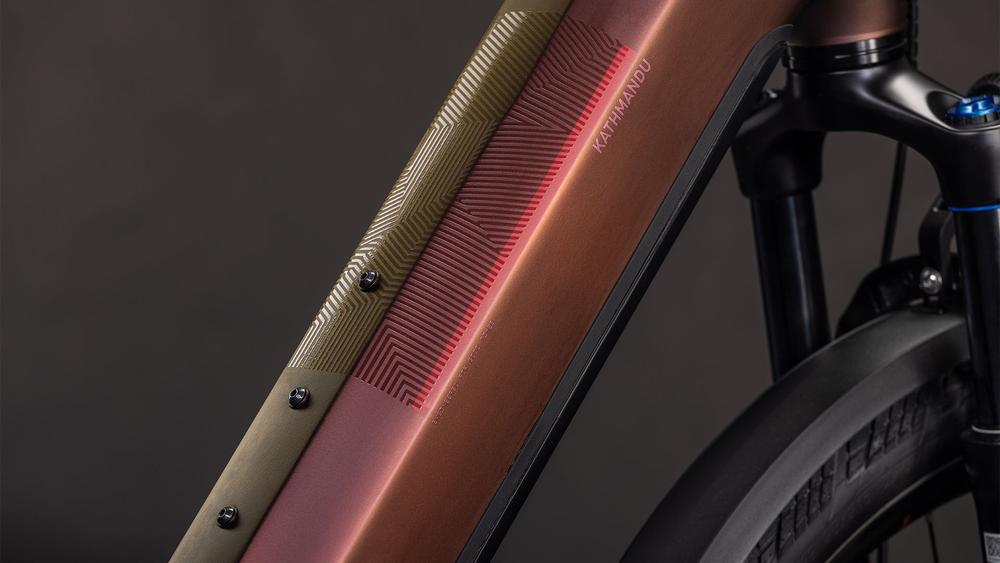 Cube Kathmandu Hybrid Pro 800 sunglow´n´chrome Farbe