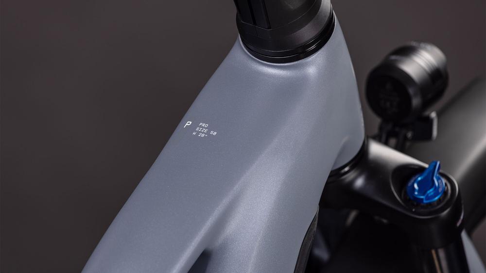 Cube Touring Hybrid Pro 800 Trapeze pearlgrey´n´grey Schrift