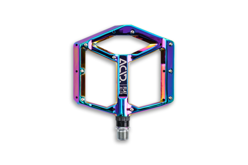 ACID Pedale FLAT A1 CB black oilslick