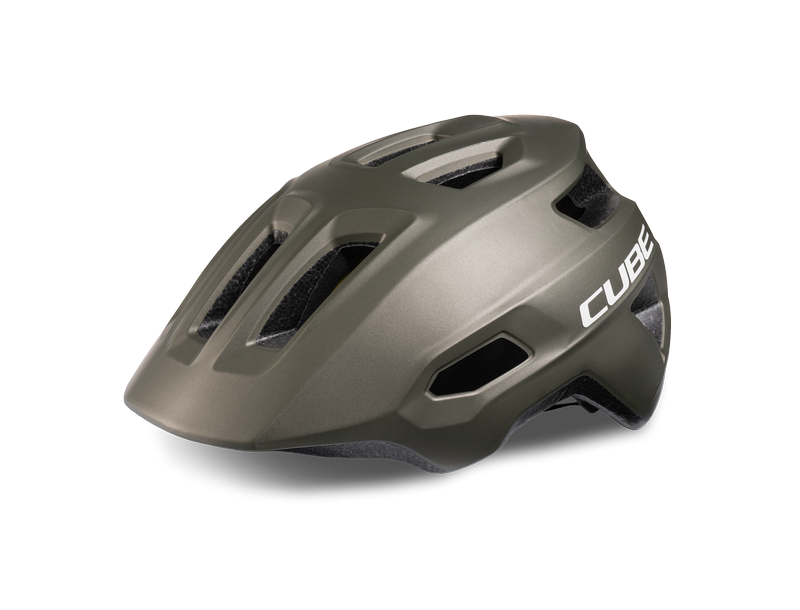 CUBE Helm LINOK TM reed Green Seite